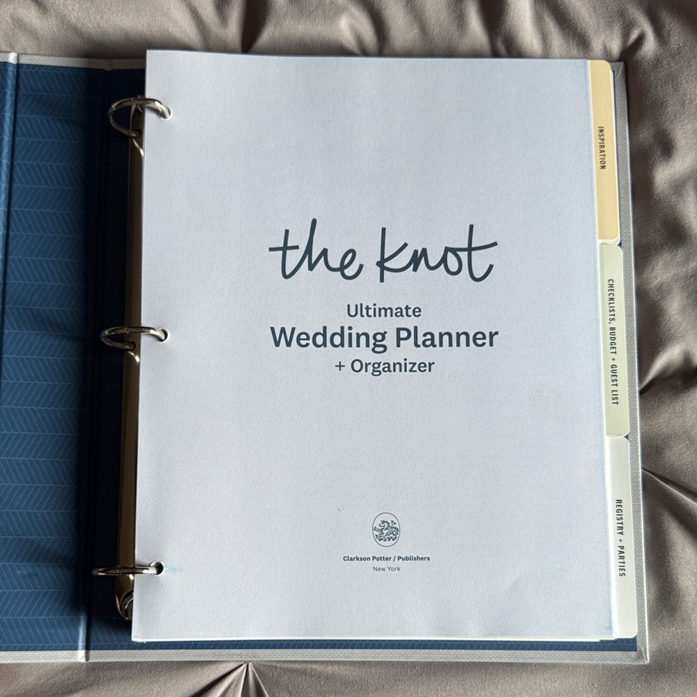 The Knot Wedding Planner Organizer